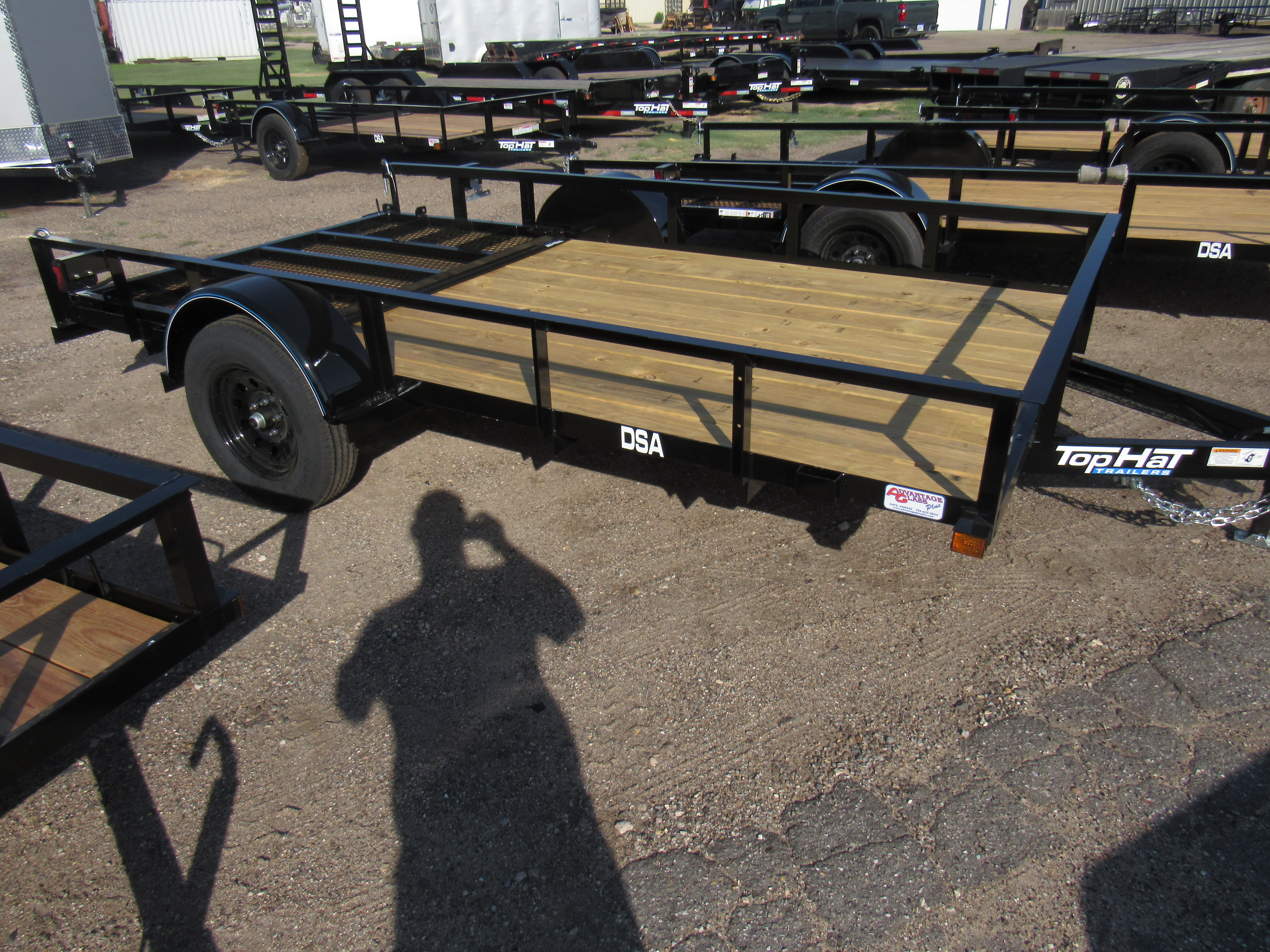 2027 Top Hat Trailers 77 X 12 Derby SR Utility Trailer Utility Trailer