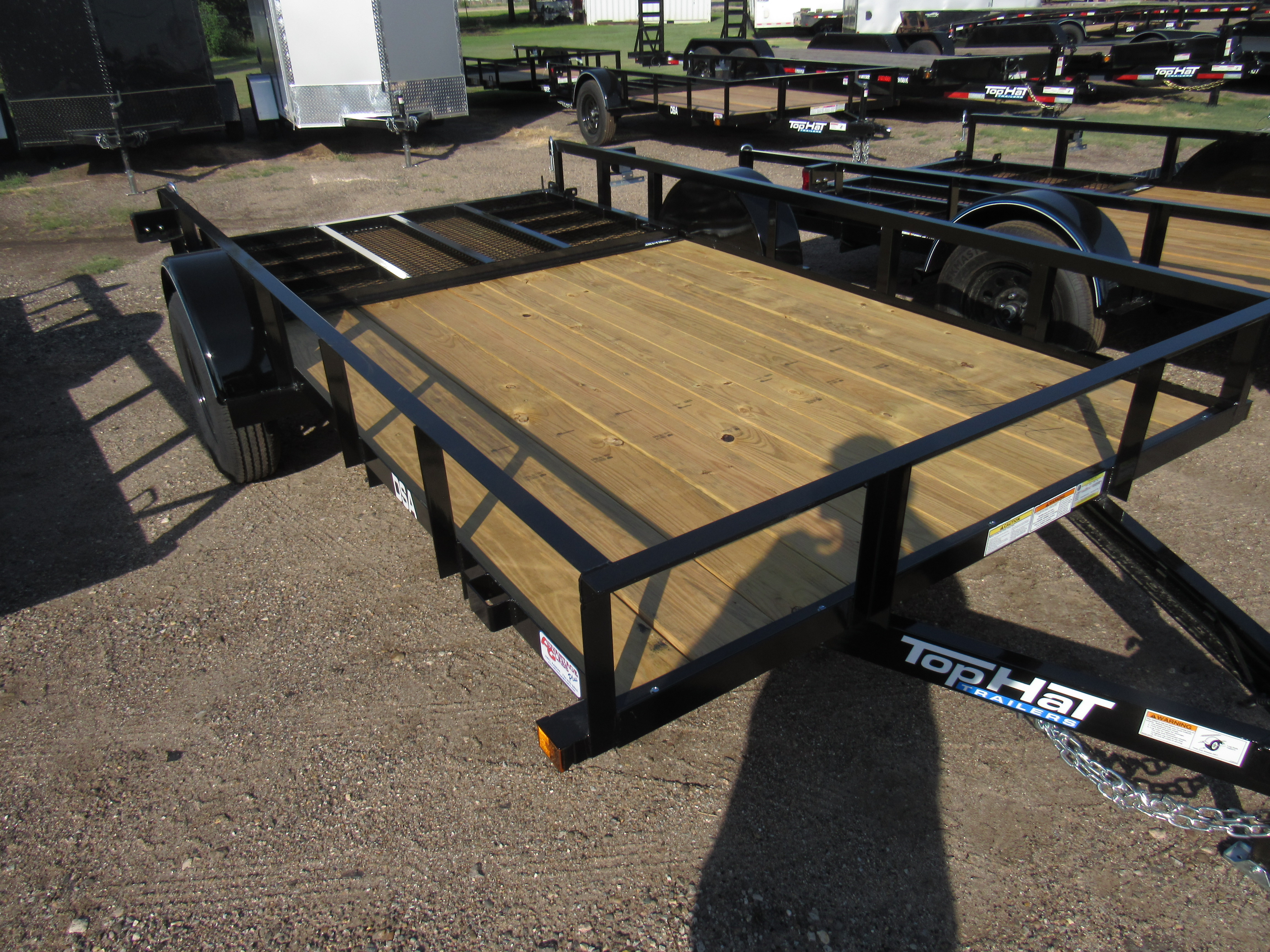 2027 Top Hat Trailers 77 X 12 Derby SR Utility Trailer Utility Trailer