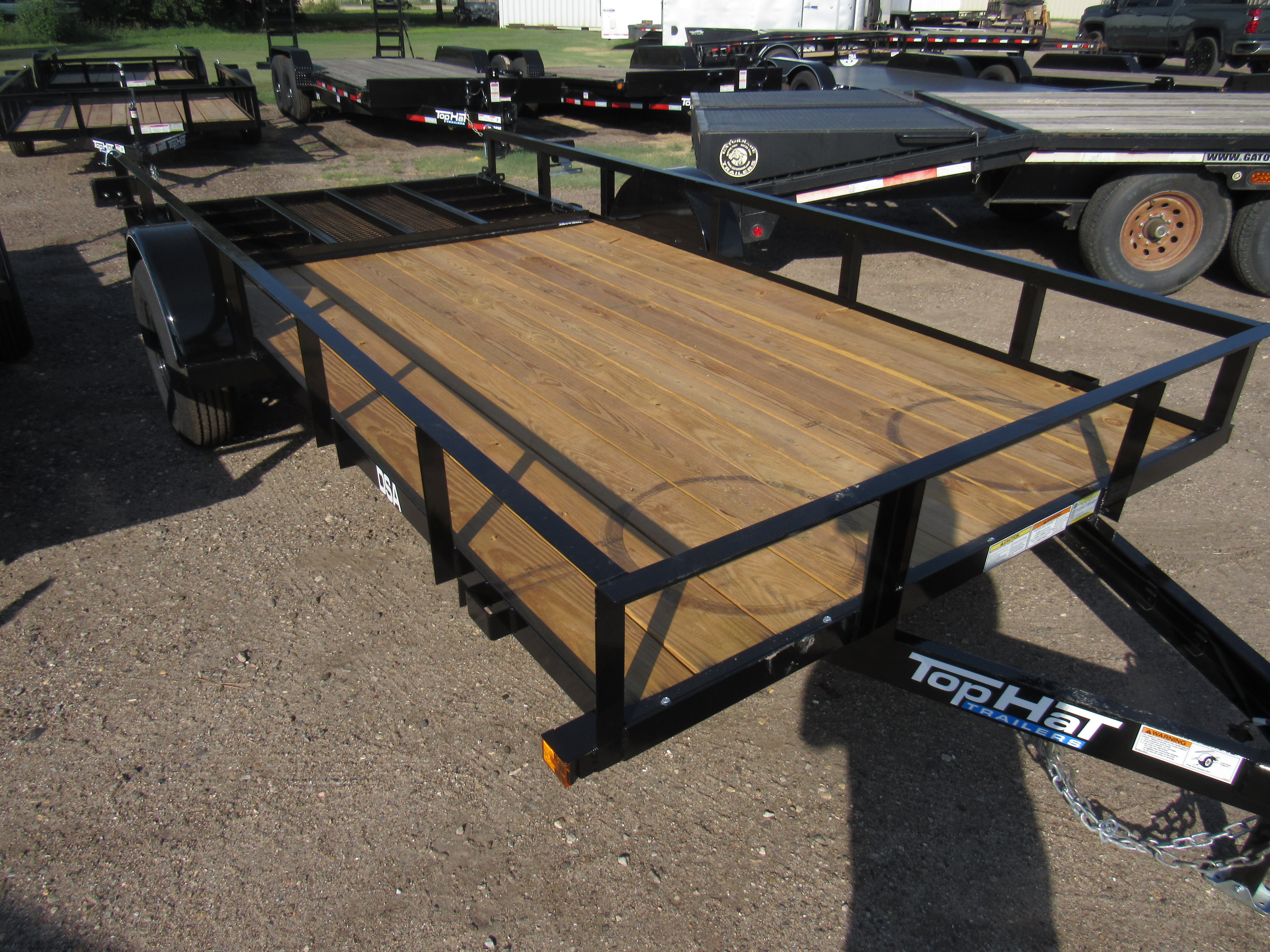 2027 Top Hat Trailers 77 X 14 DERBY SR UTILITY TRAILER Utility Trailer