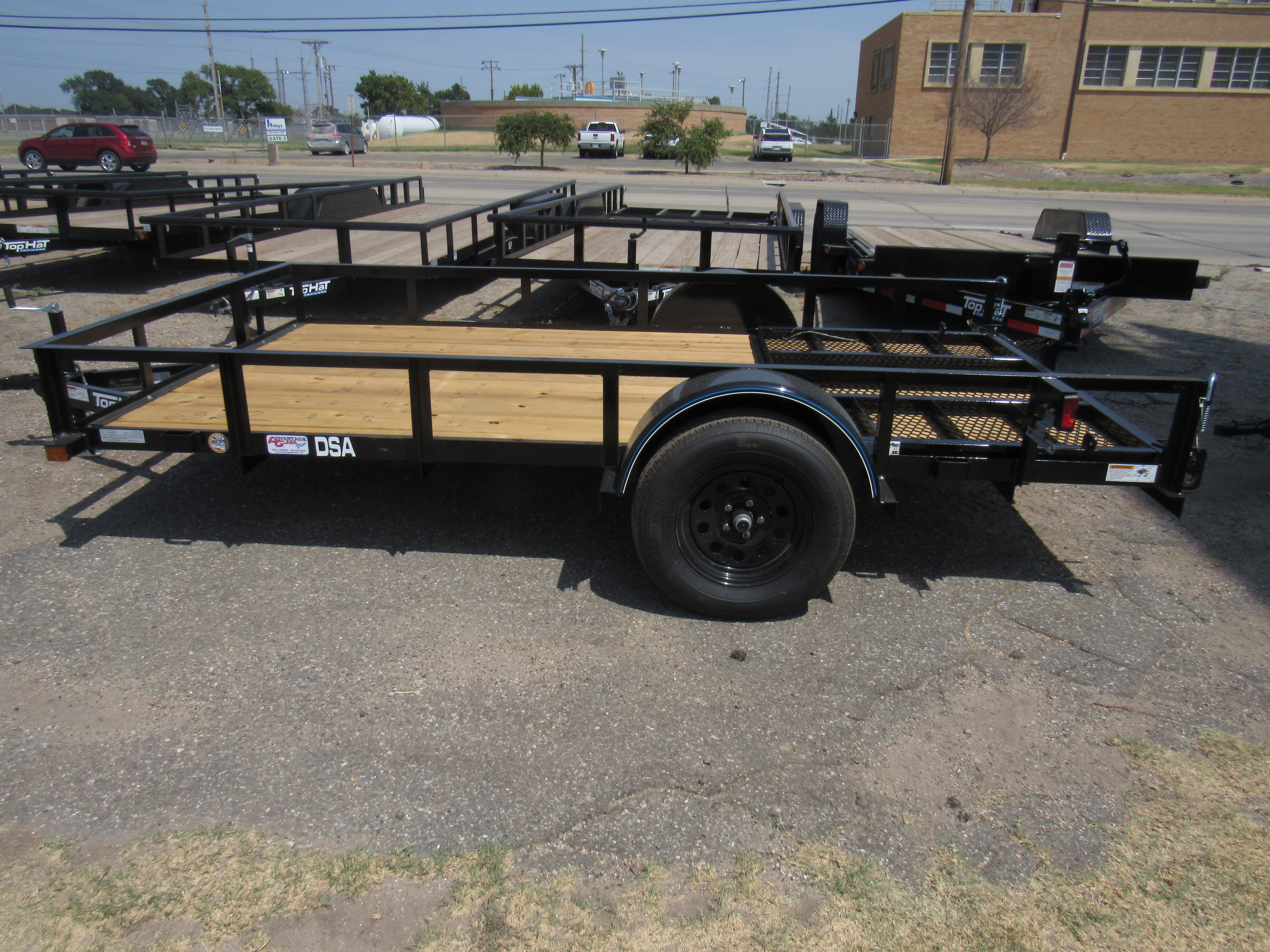 2027 Top Hat Trailers 77 X 12 Derby SR Utility Trailer Utility Trailer