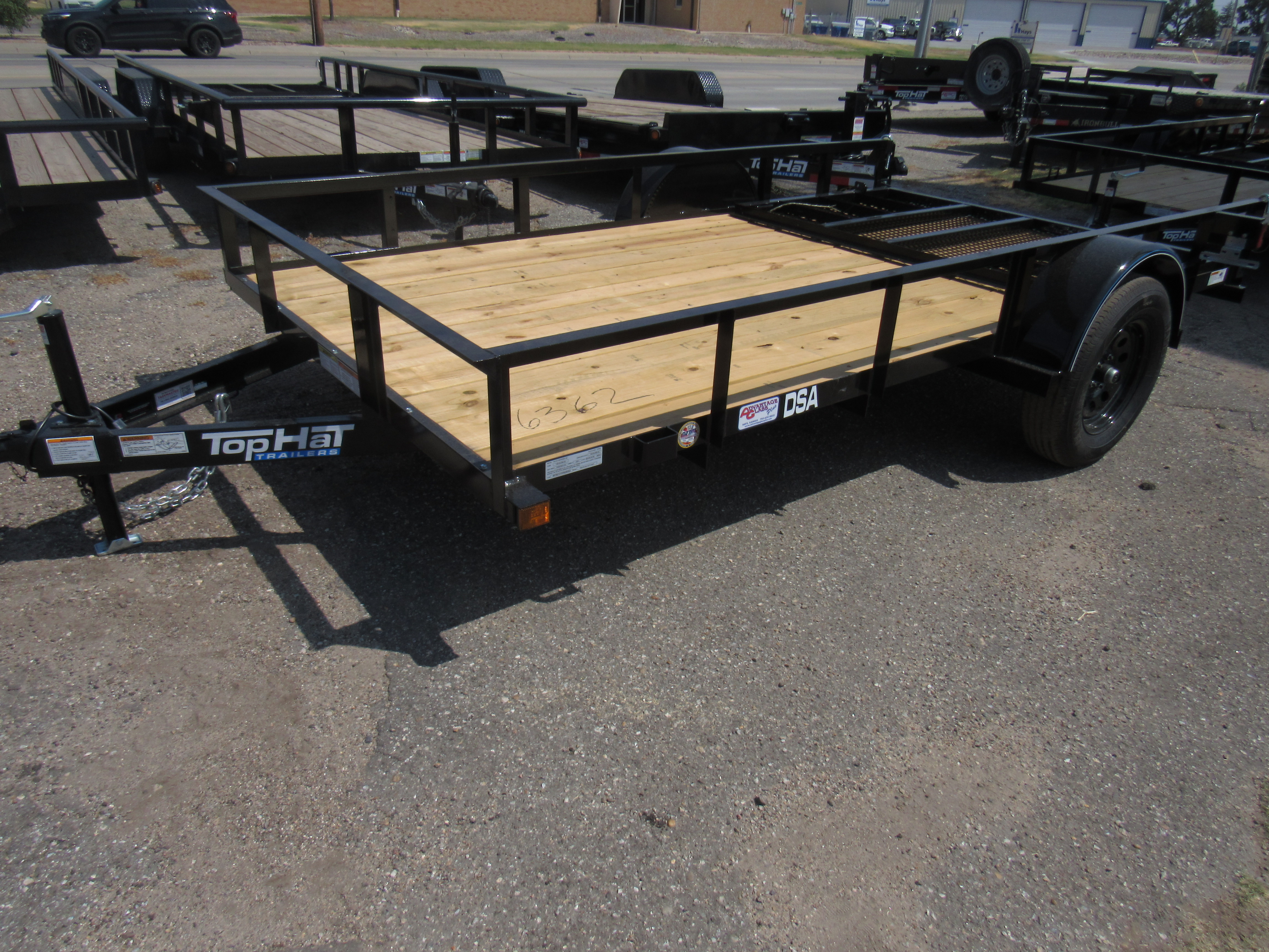 2027 Top Hat Trailers 77 X 12 Derby SR Utility Trailer Utility Trailer