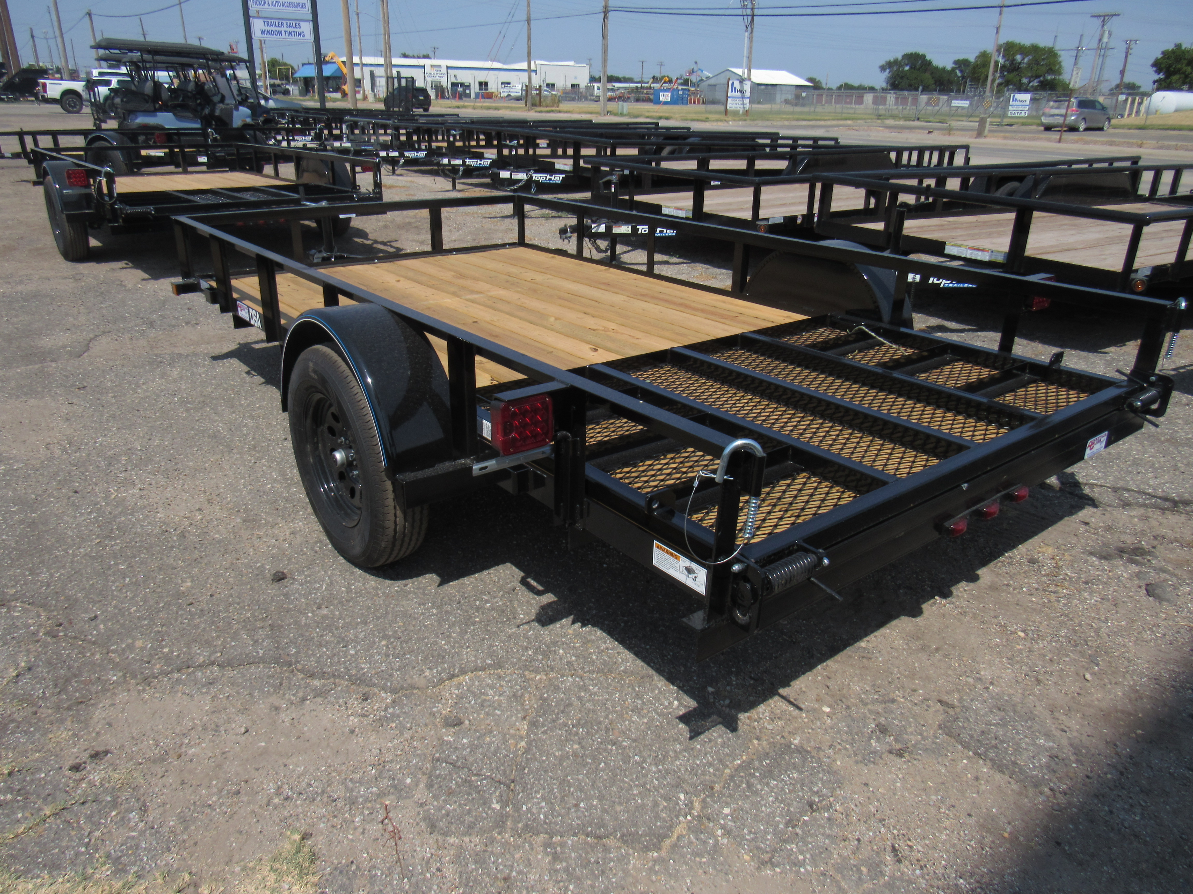 2027 Top Hat Trailers 77 X 12 Derby SR Utility Trailer Utility Trailer