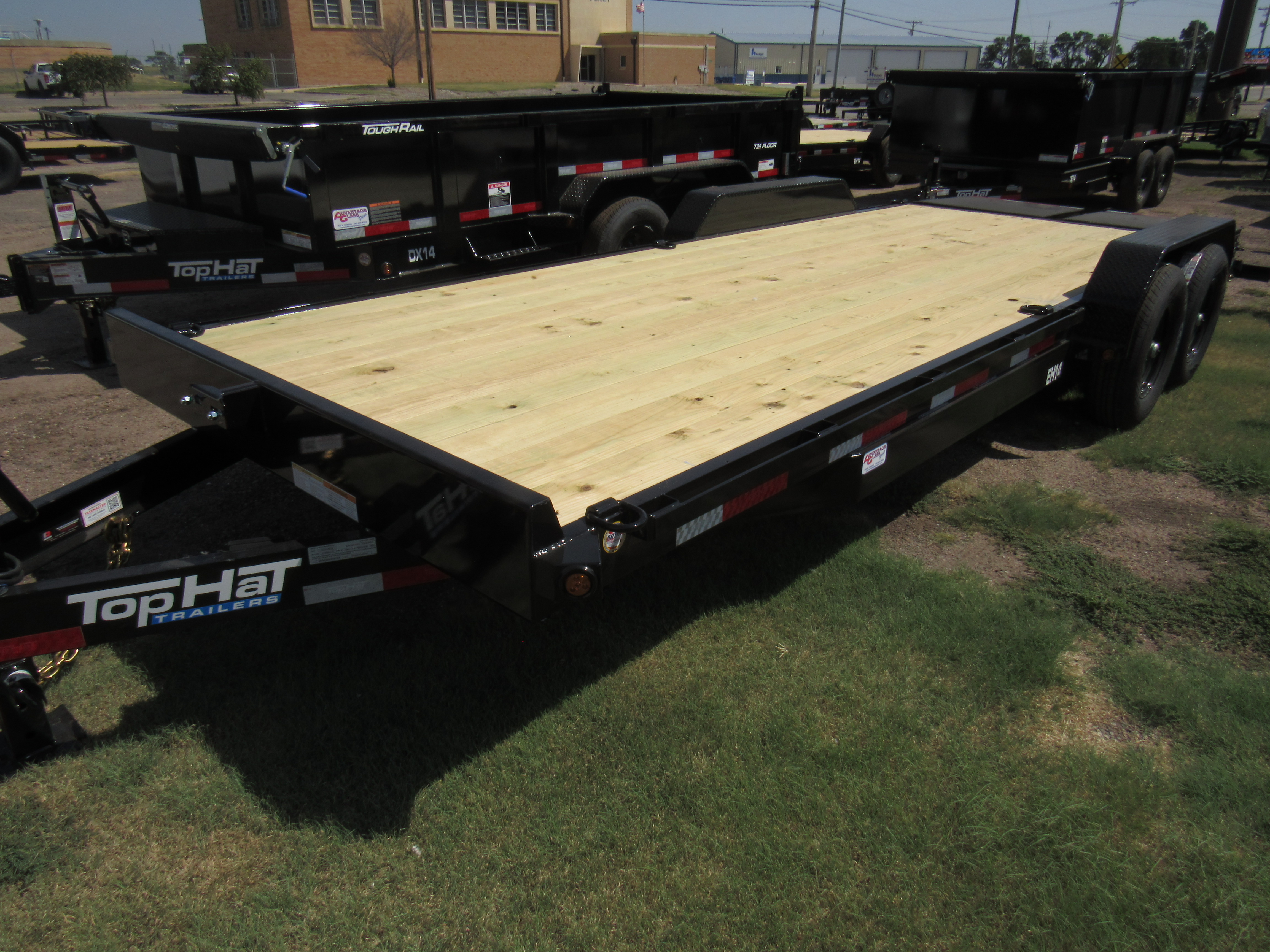 2027 Top Hat Trailers 102 X 24 DECKOVER EQUIPMENT TRAILER Deckover Trailer