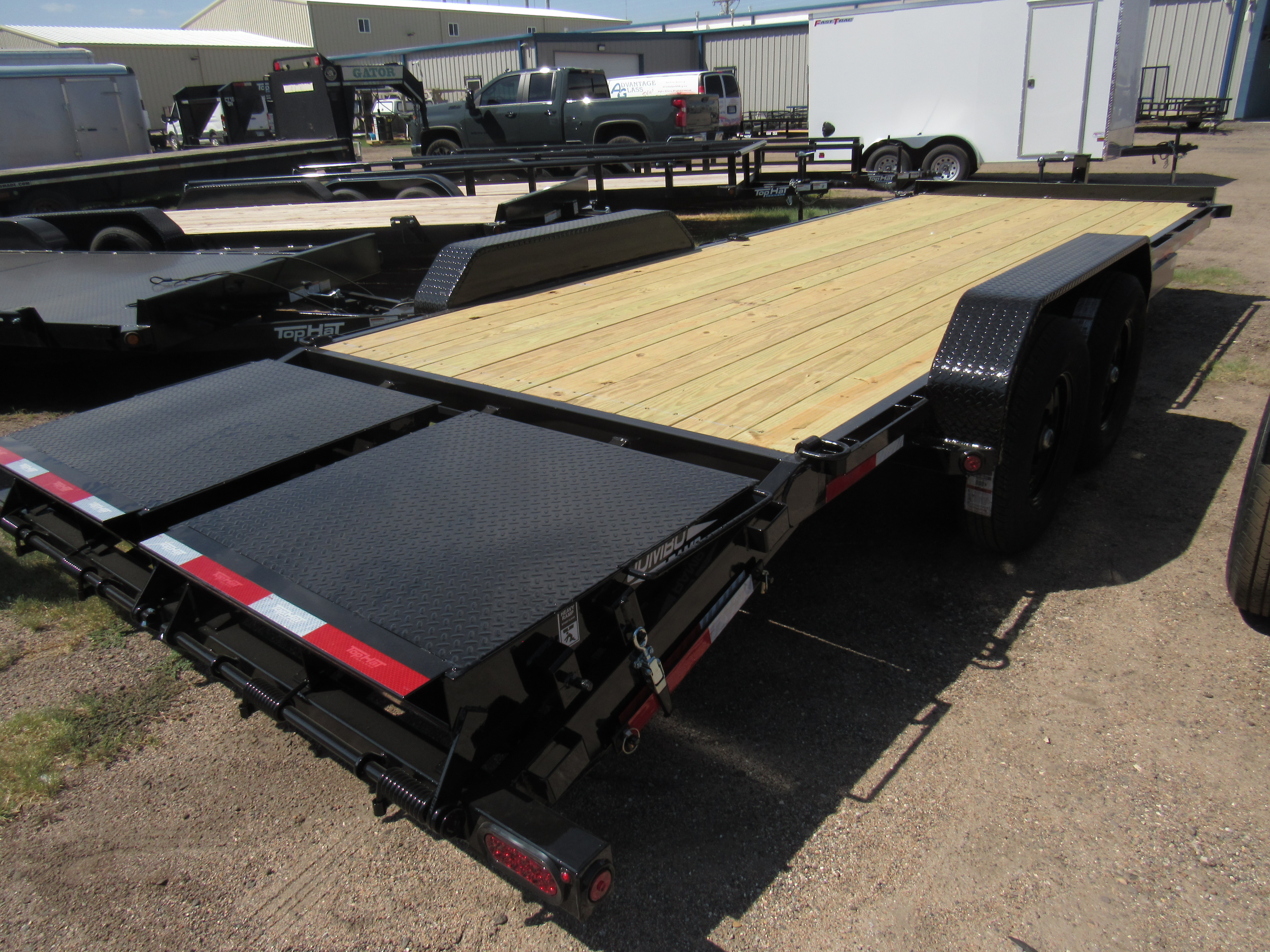2027 Top Hat Trailers 102 X 24 DECKOVER EQUIPMENT TRAILER Deckover Trailer