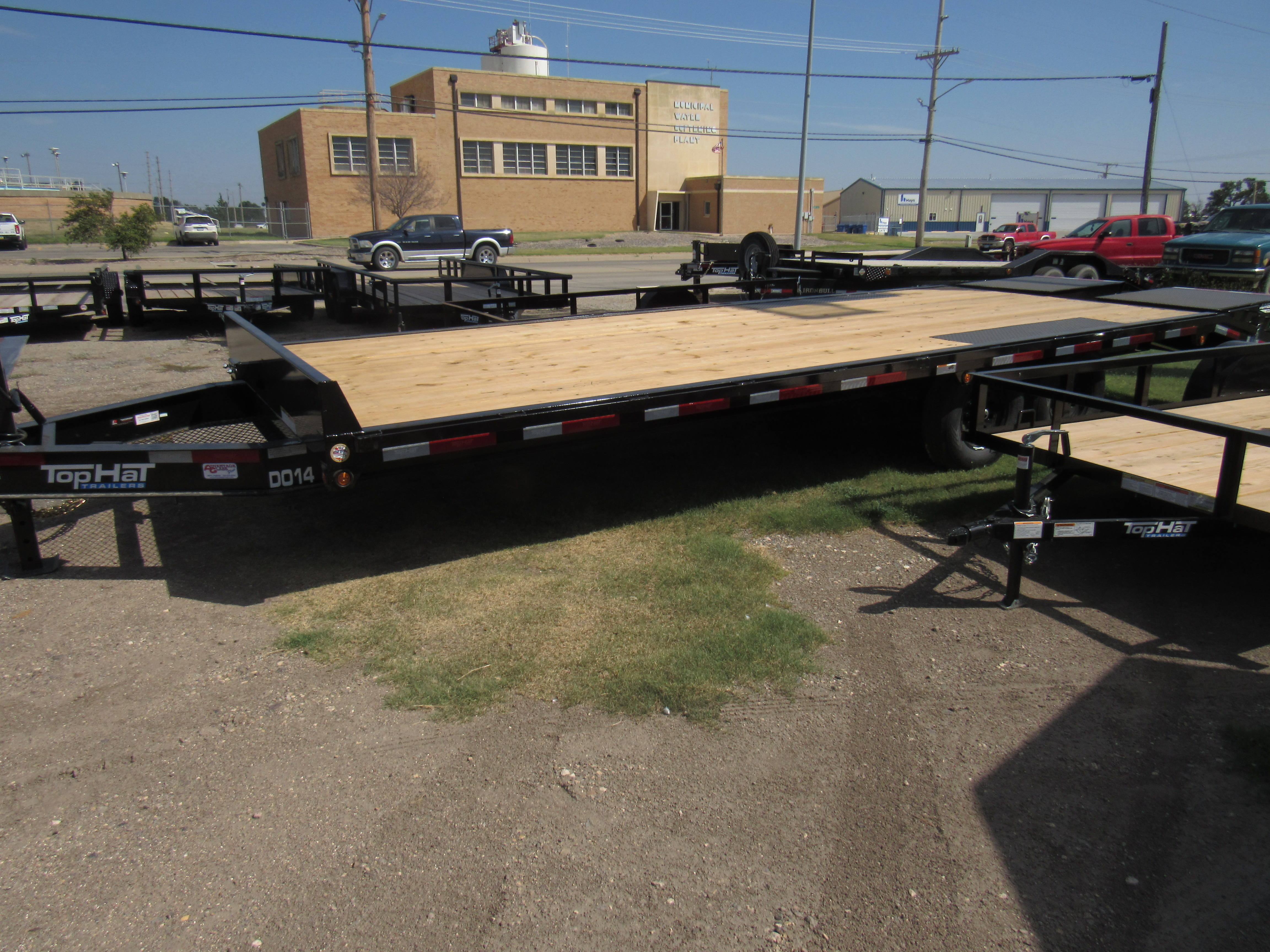 2027 Top Hat Trailers 102 X 24 DECKOVER EQUIPMENT TRAILER Deckover Trailer