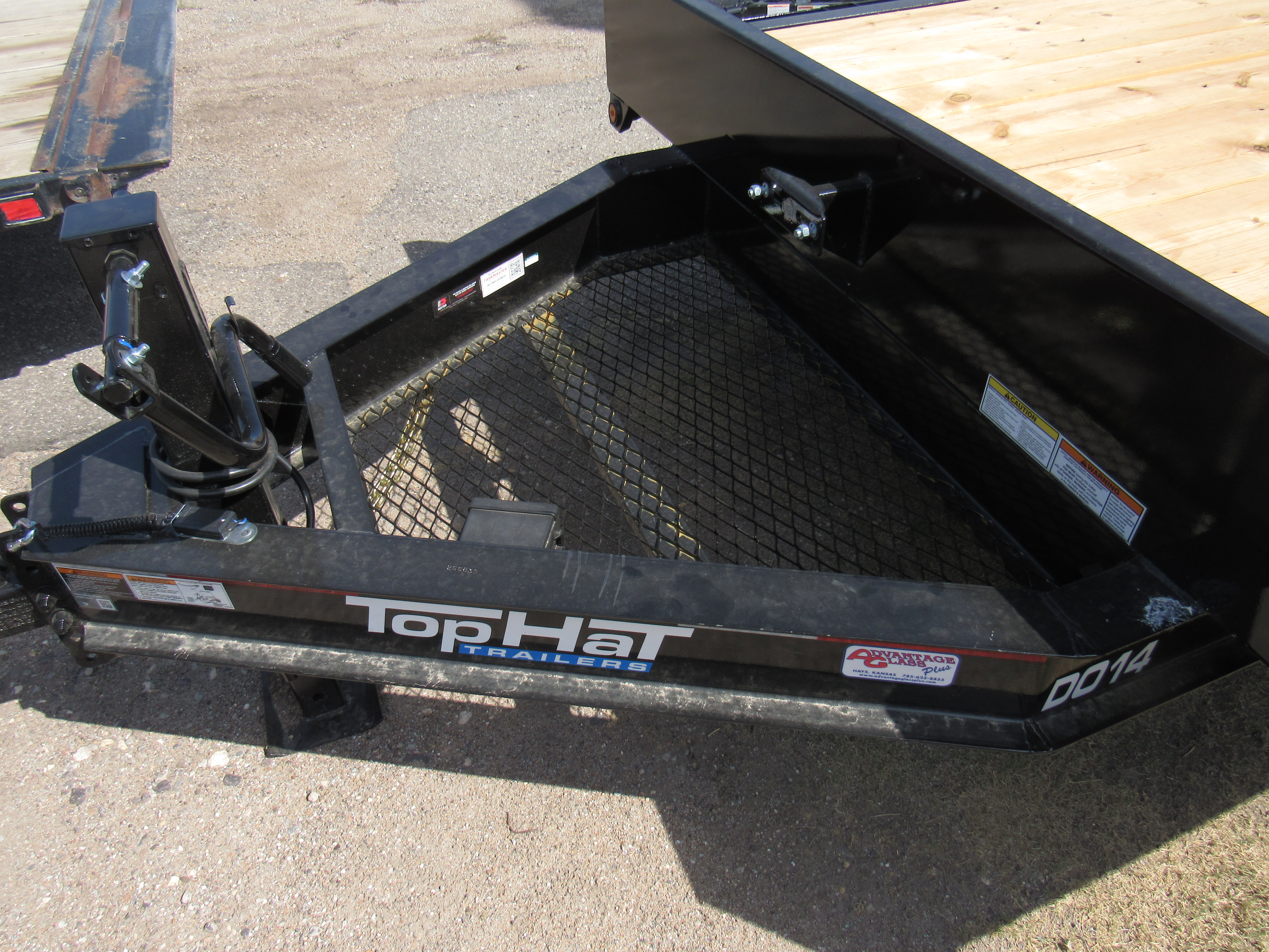 2027 Top Hat Trailers 102 X 24 DECKOVER EQUIPMENT TRAILER Deckover Trailer