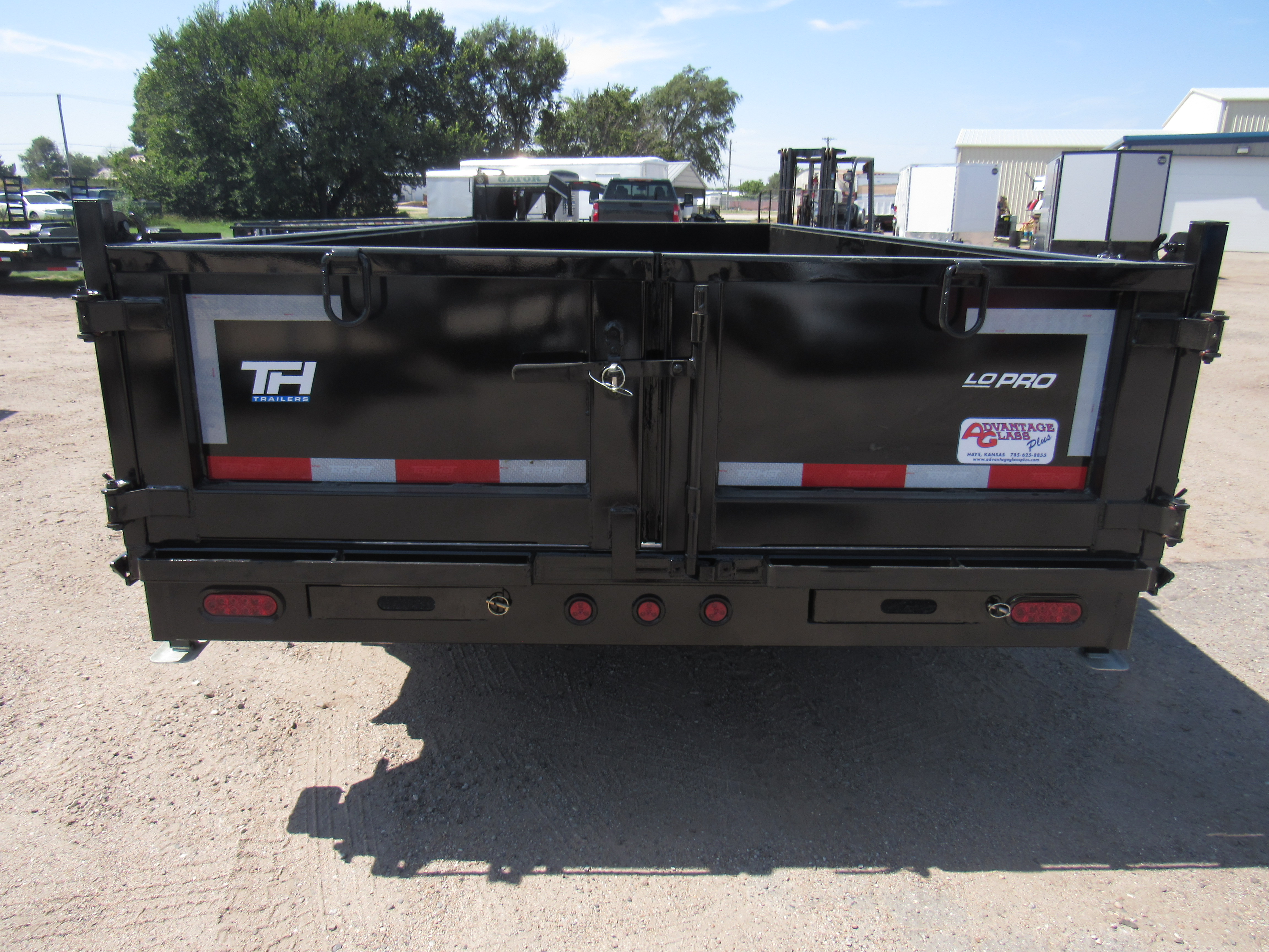2027 Top Hat Trailers 83 X 16 LO PRO DUMP TRAILER 14K Dump Trailer