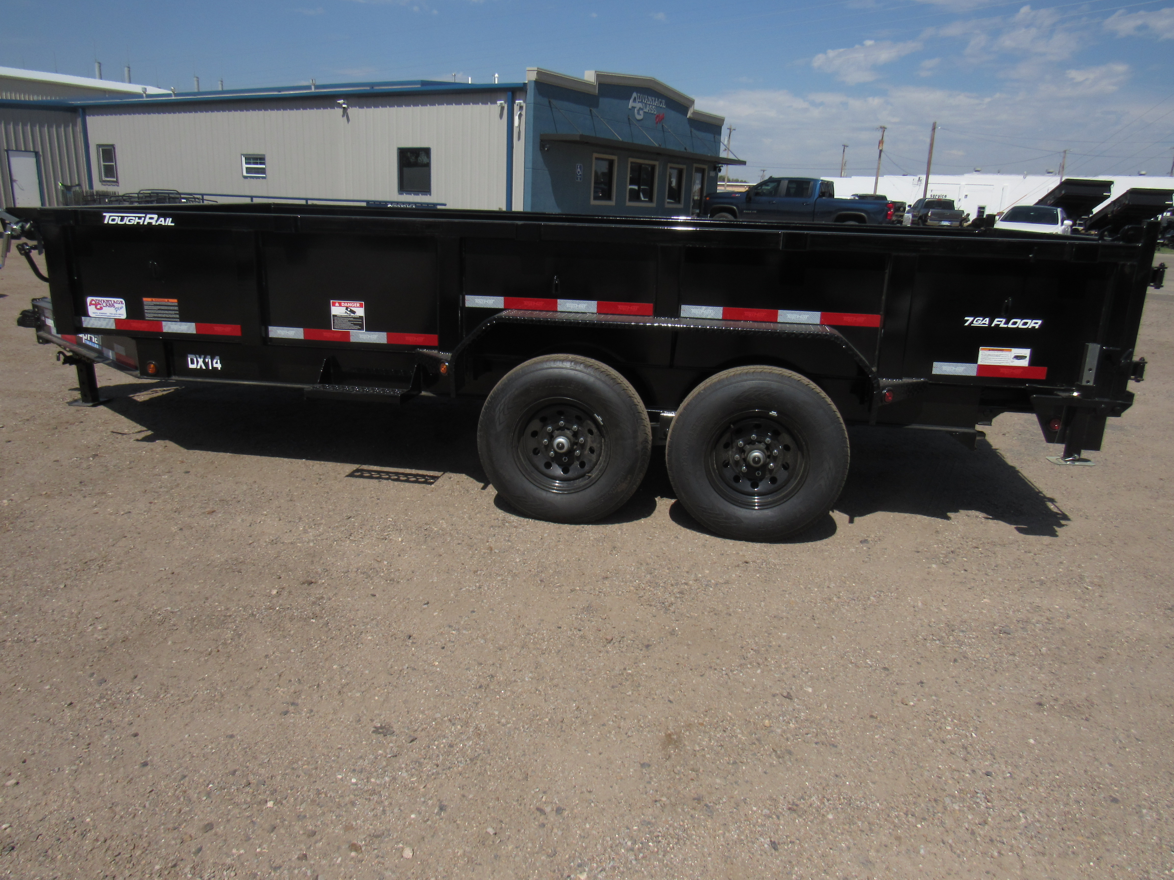 2027 Top Hat Trailers 83 X 16 LO PRO DUMP TRAILER 14K Dump Trailer