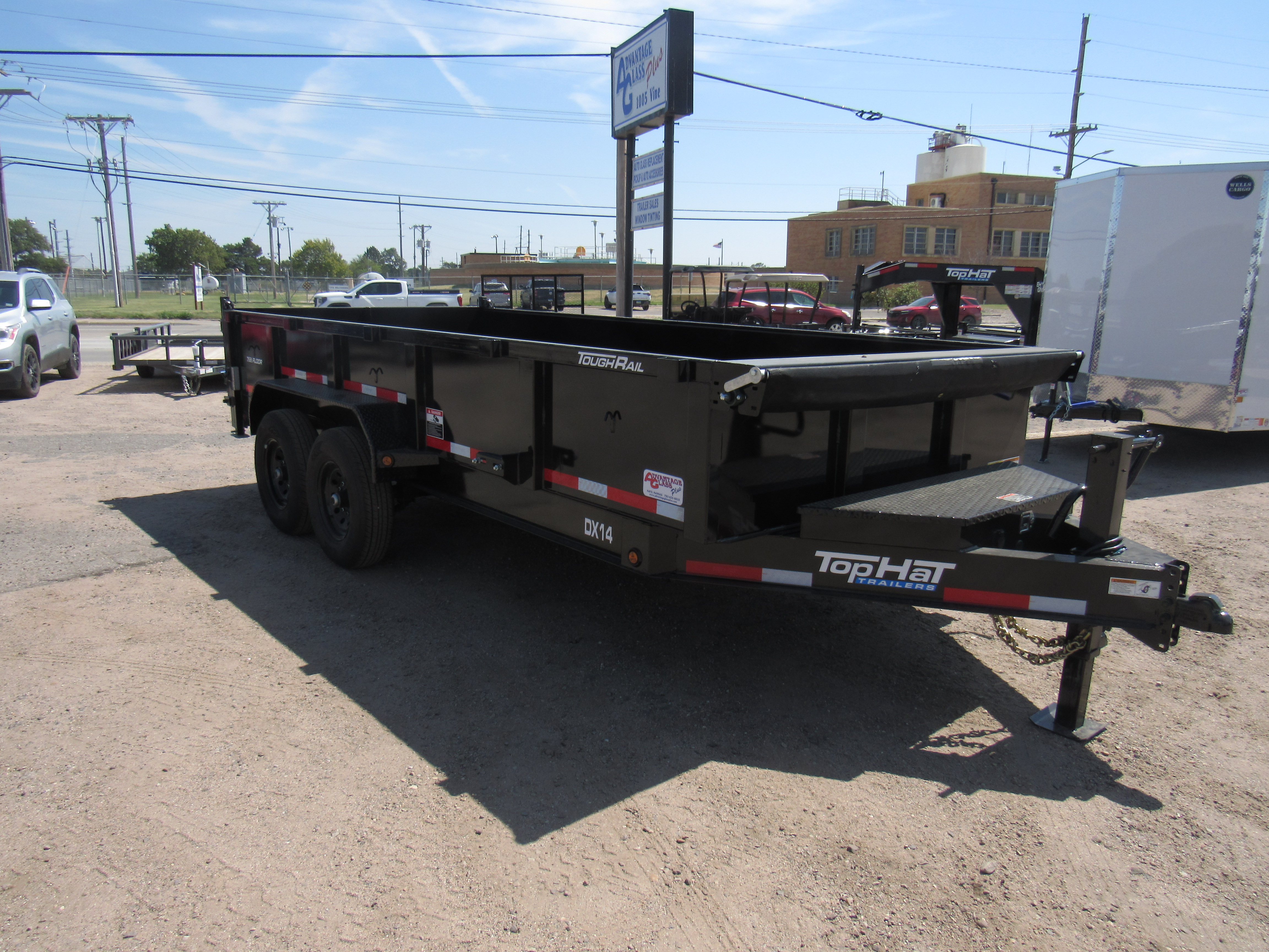 2027 Top Hat Trailers 83 X 16 LO PRO DUMP TRAILER 14K Dump Trailer