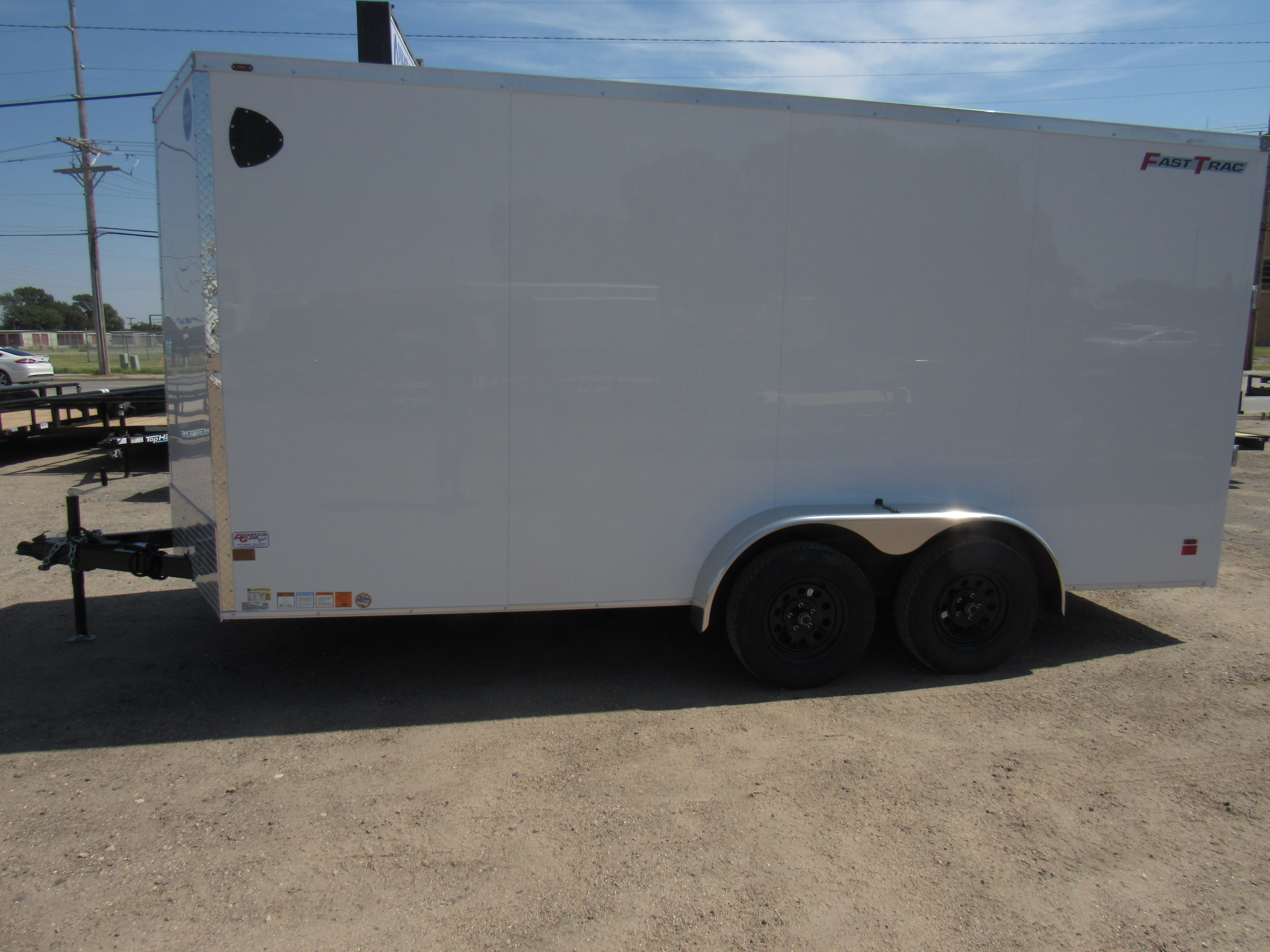 2027 Wells Cargo 7 X 16 FAST TRAC ENCLOSED TRAILER Cargo Trailer
