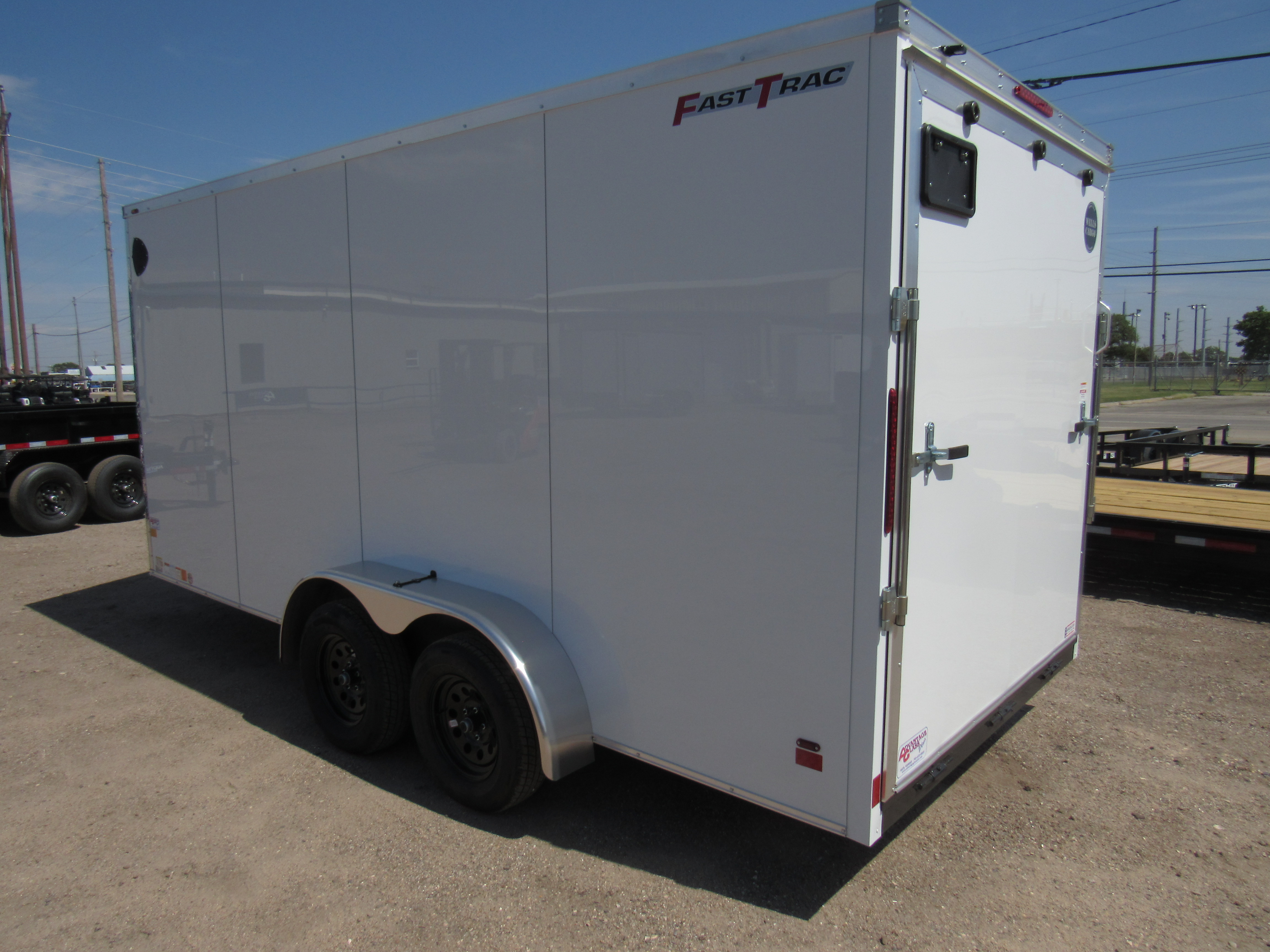 2027 Wells Cargo 7 X 16 FAST TRAC ENCLOSED TRAILER Cargo Trailer