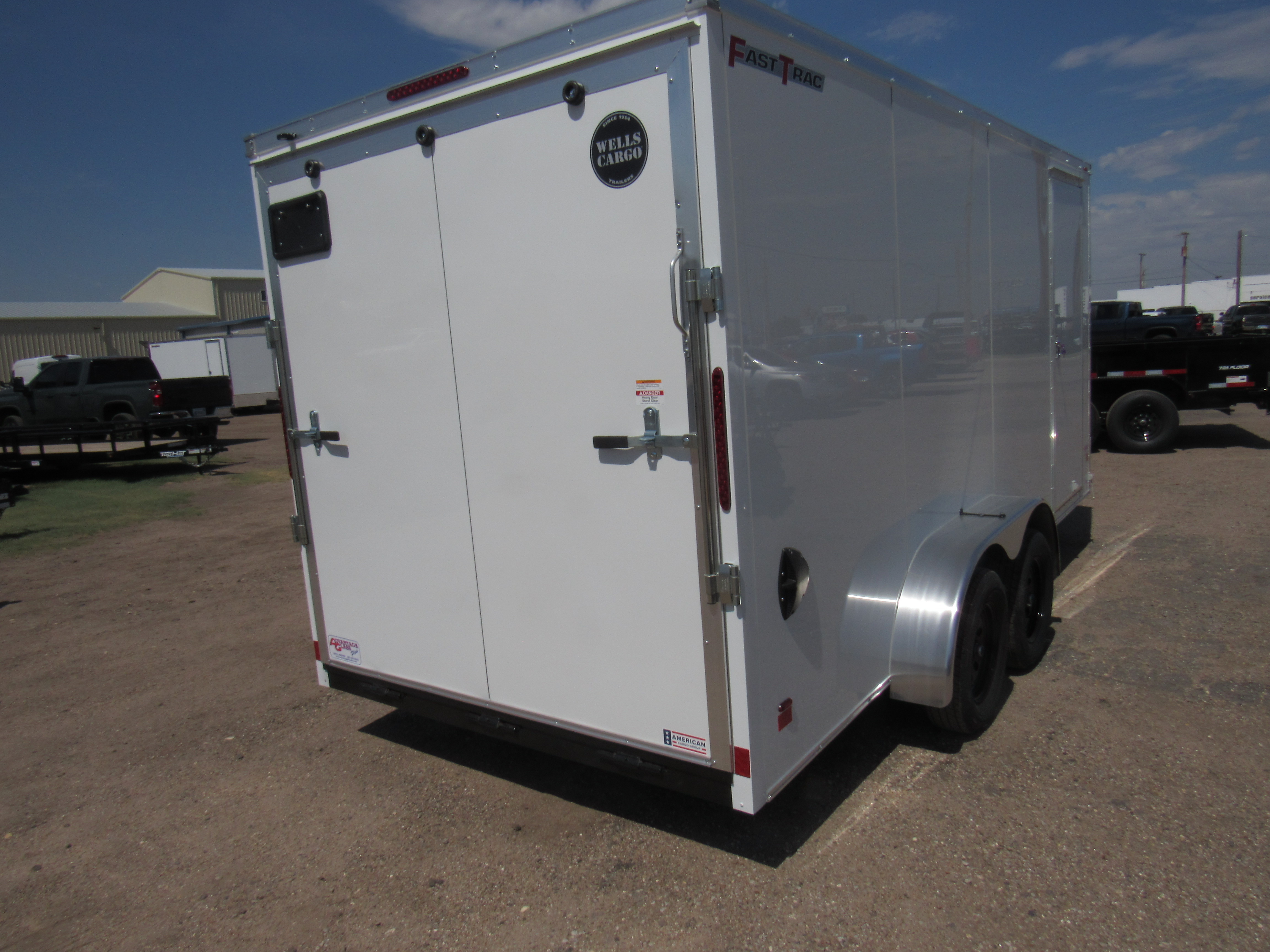 2027 Wells Cargo 7 X 16 FAST TRAC ENCLOSED TRAILER Cargo Trailer