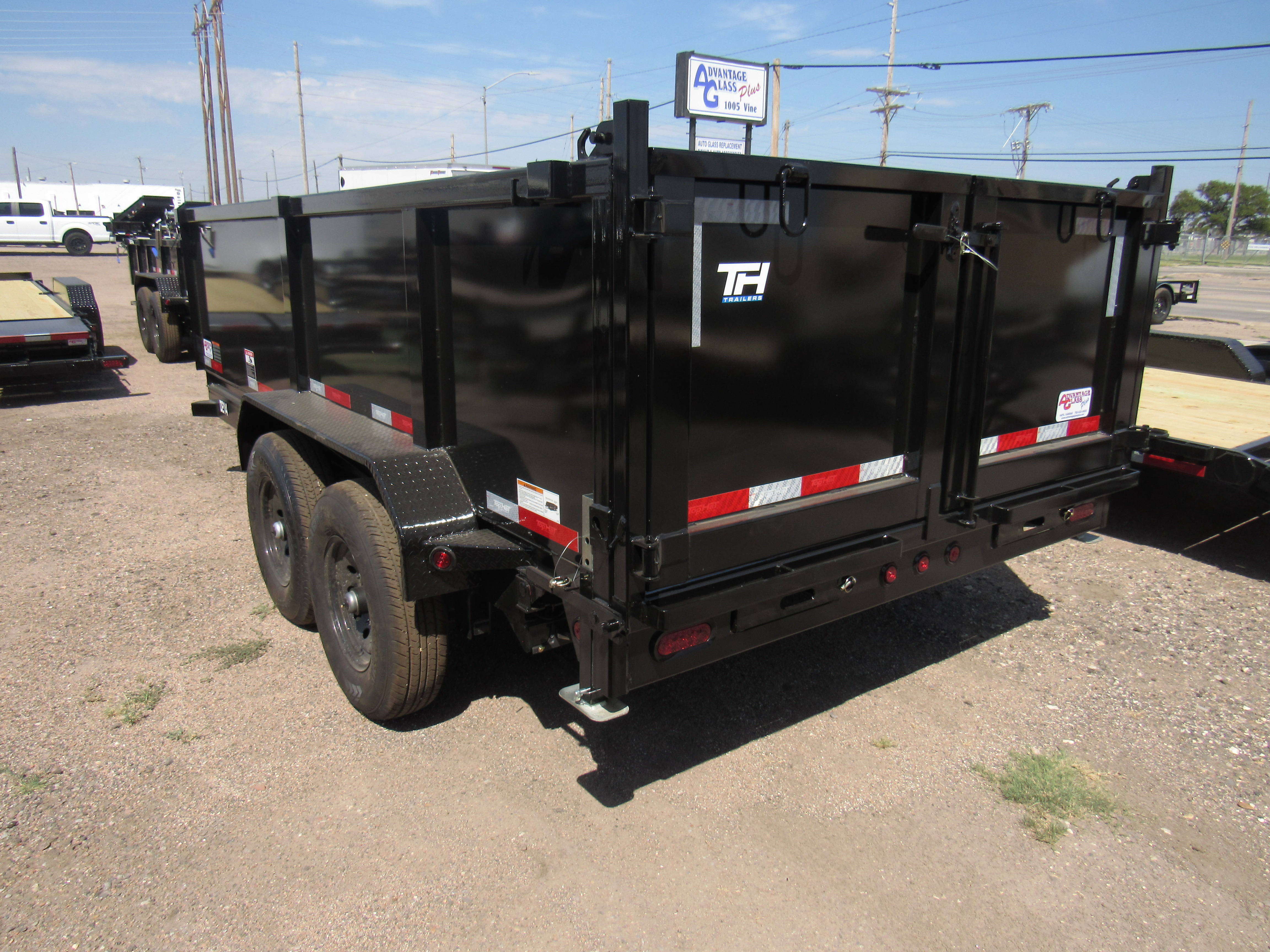 2027 Top Hat Trailers 83 X 14 HD DUMP TRAILER 14K 3' SIDEWALLS Dump Trailer