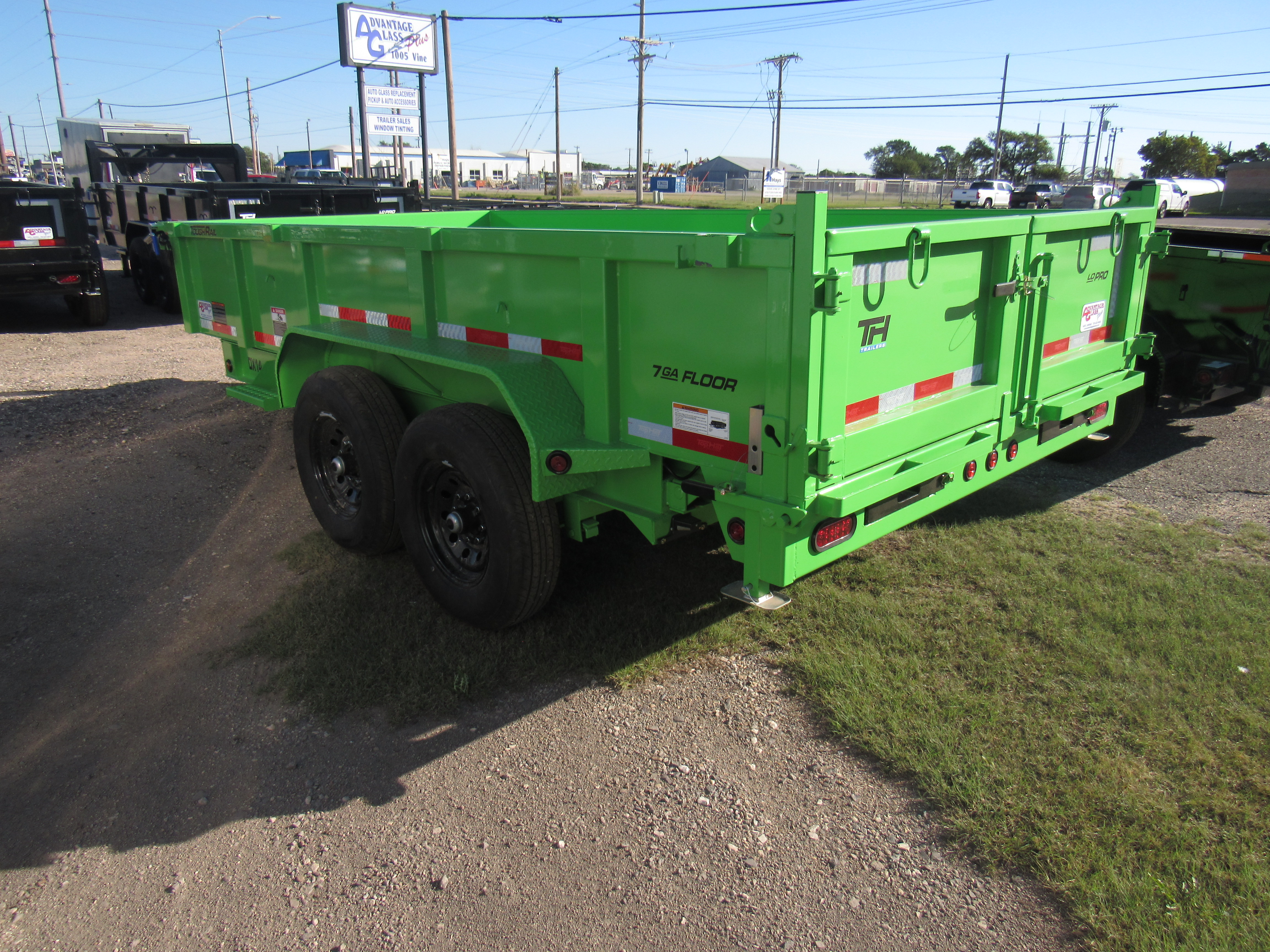 2027 Top Hat Trailers LOW PROFILE DUMP 140 Dump Trailer