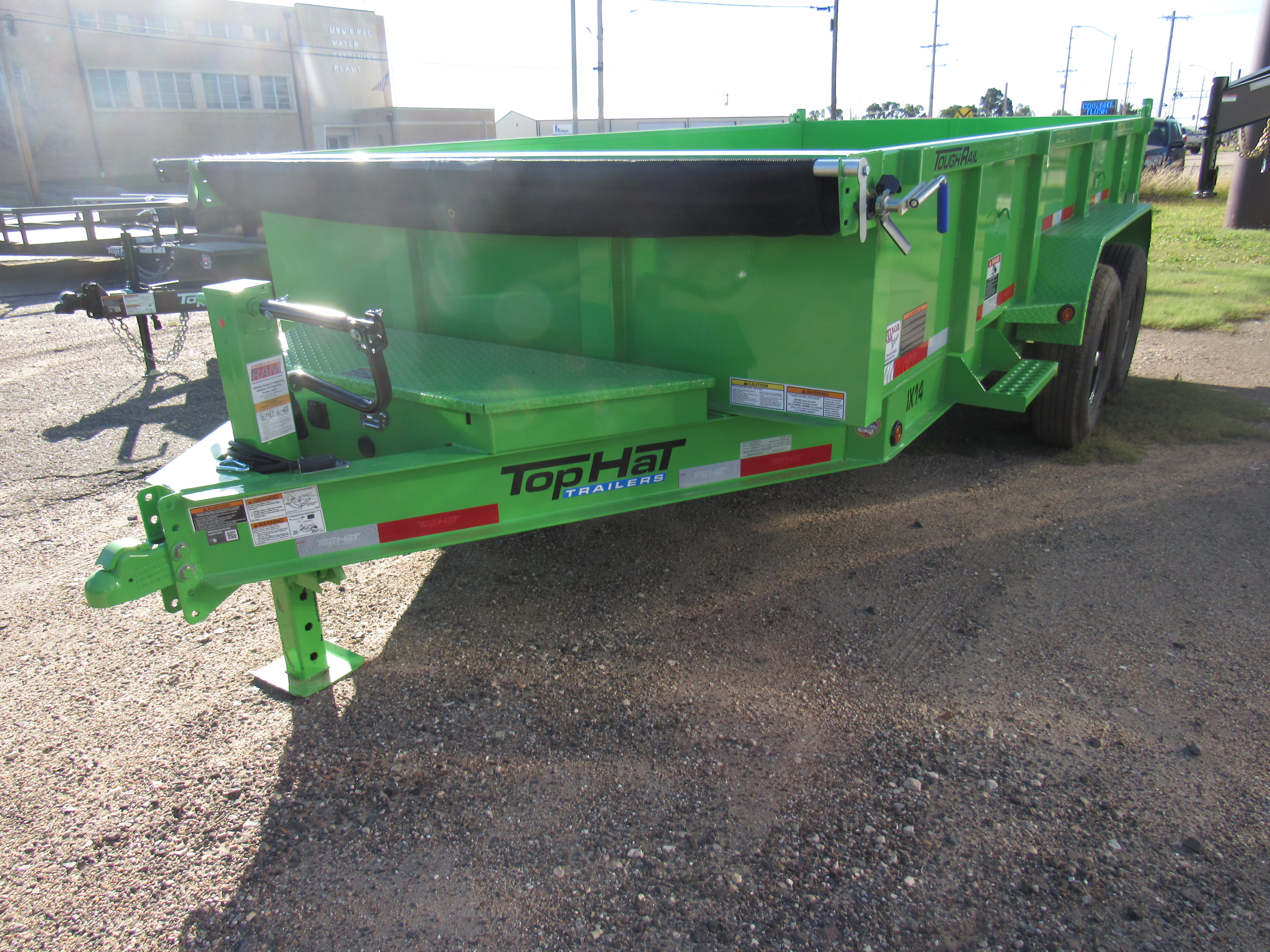 2027 Top Hat Trailers LOW PROFILE DUMP 140 Dump Trailer