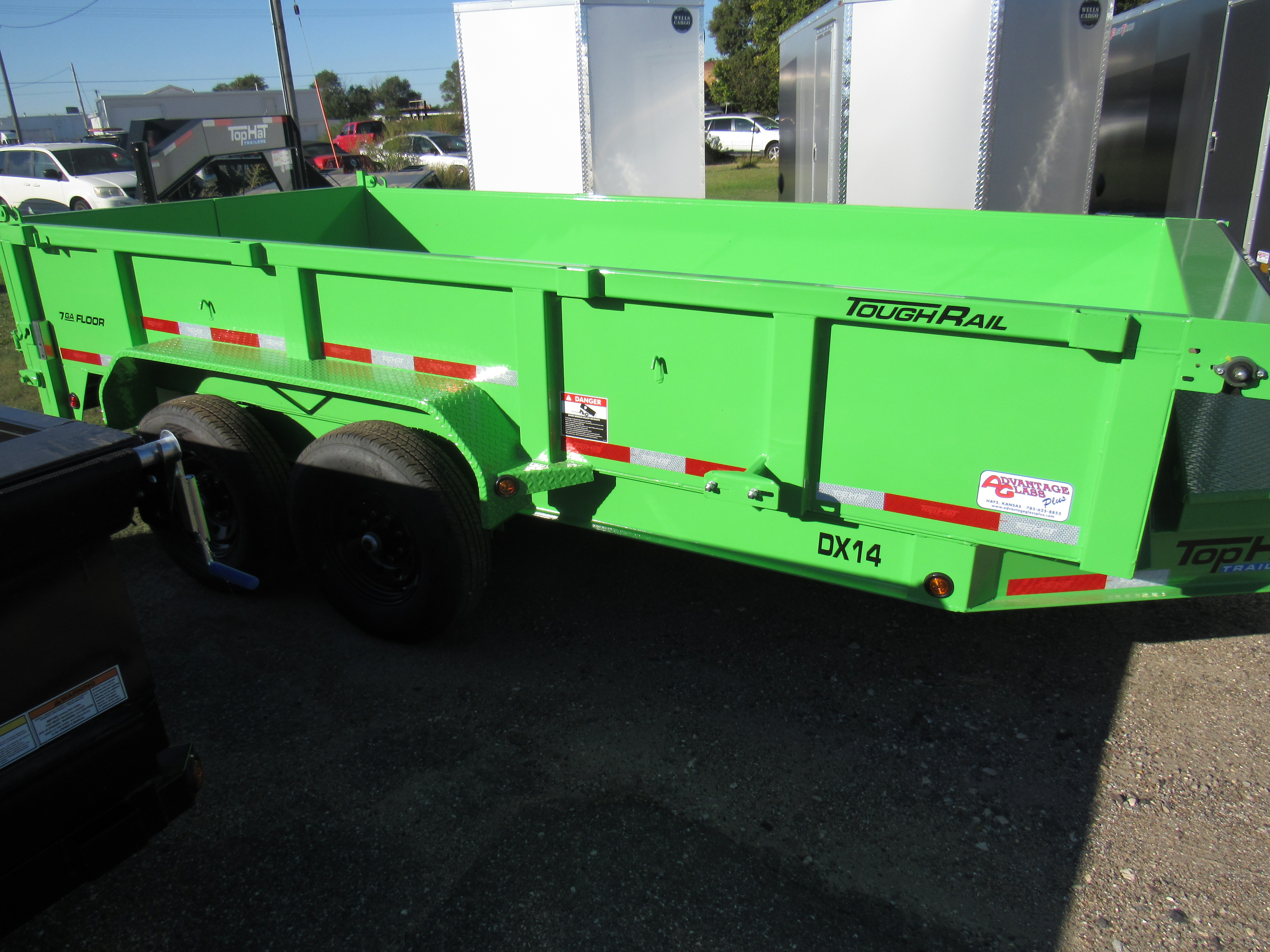 2027 Top Hat Trailers LOW PROFILE DUMP 140 Dump Trailer