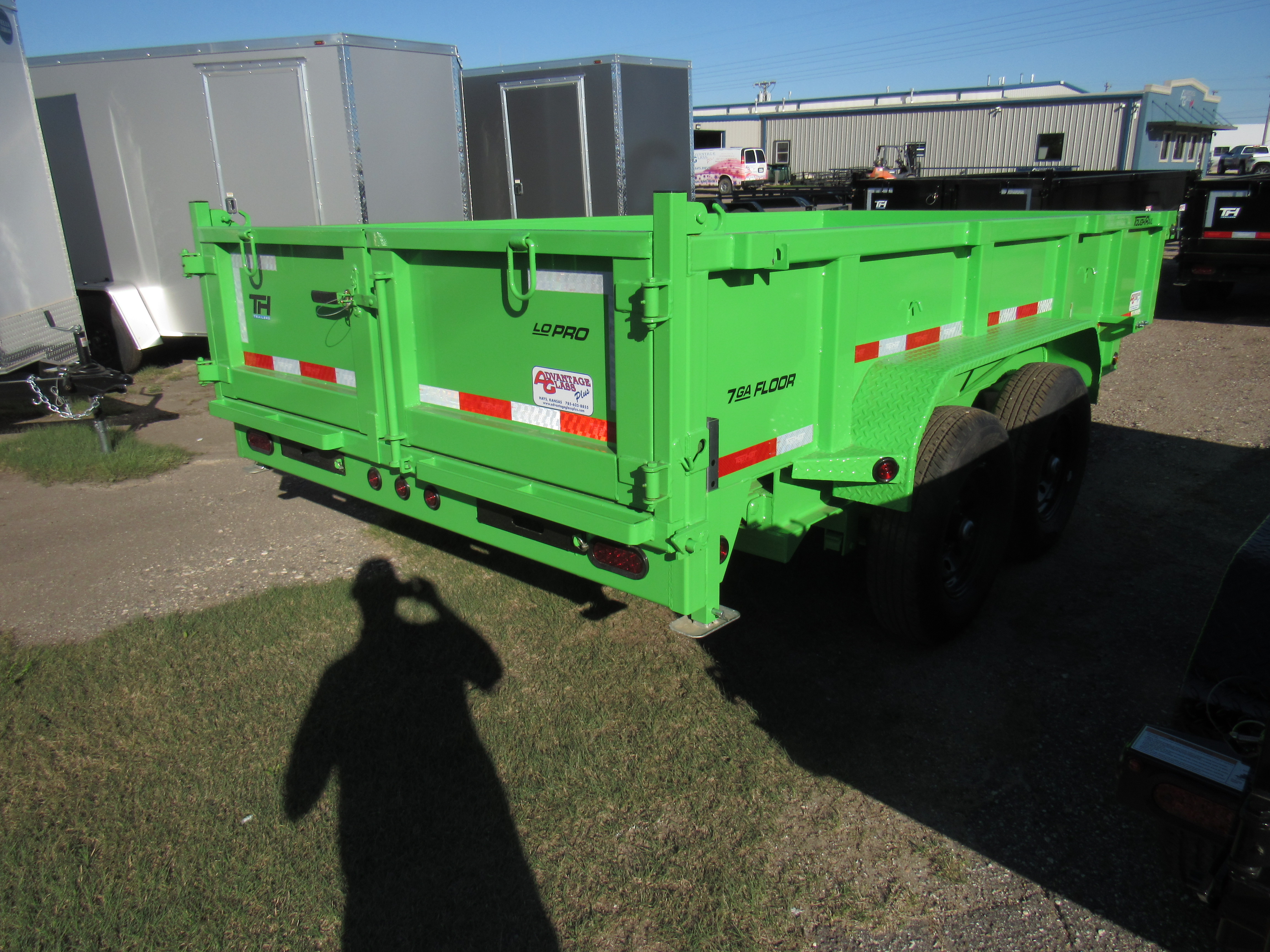 2027 Top Hat Trailers LOW PROFILE DUMP 140 Dump Trailer