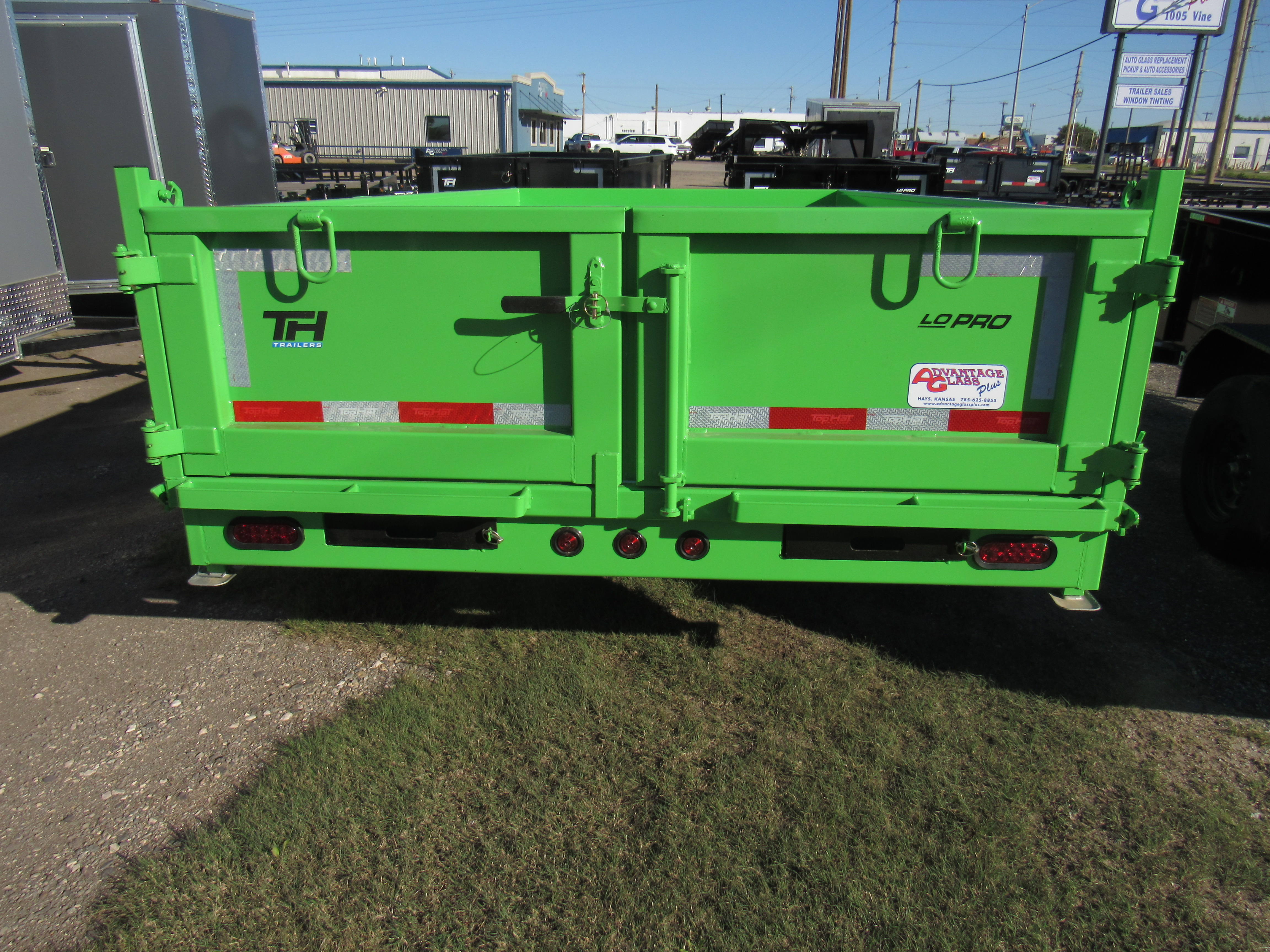 2027 Top Hat Trailers LOW PROFILE DUMP 140 Dump Trailer