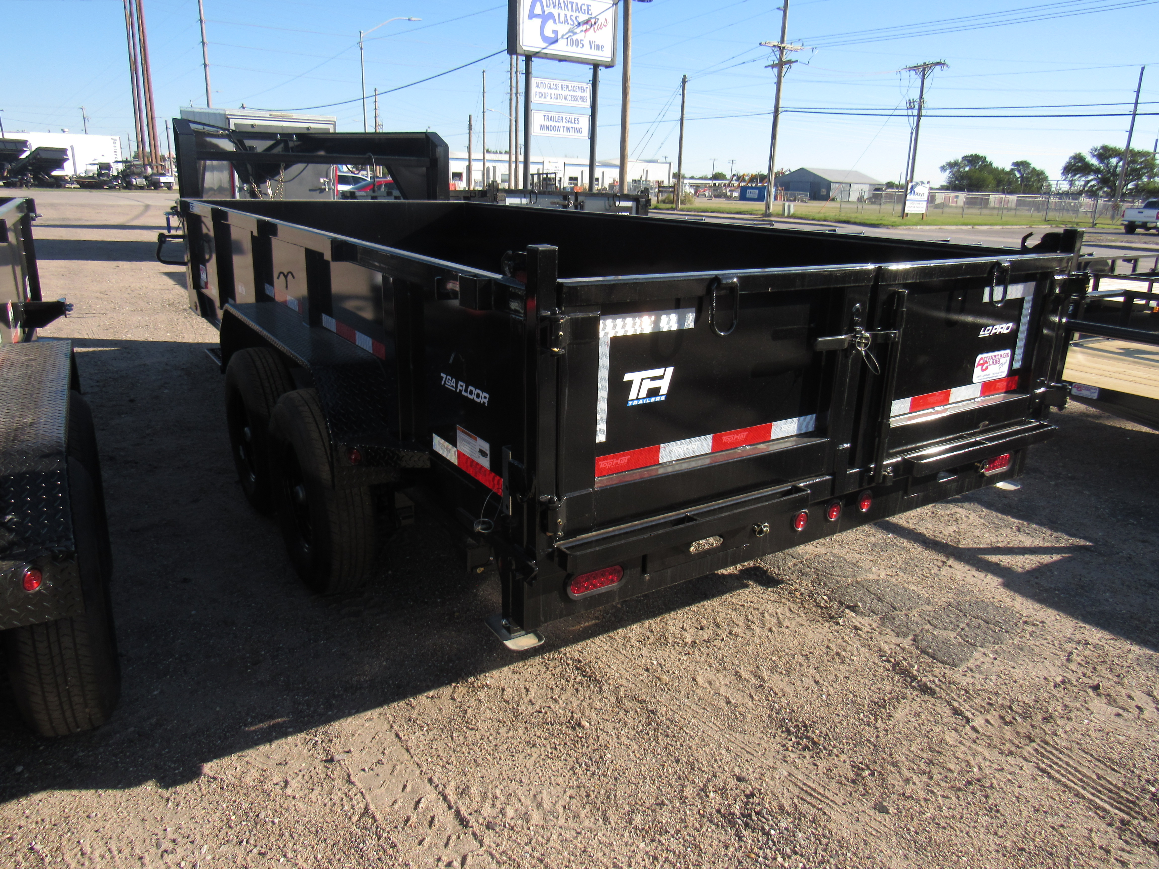 2027 Top Hat Trailers GOOSENECK LOW PROFILE DUMP 140 Gooseneck Trailer