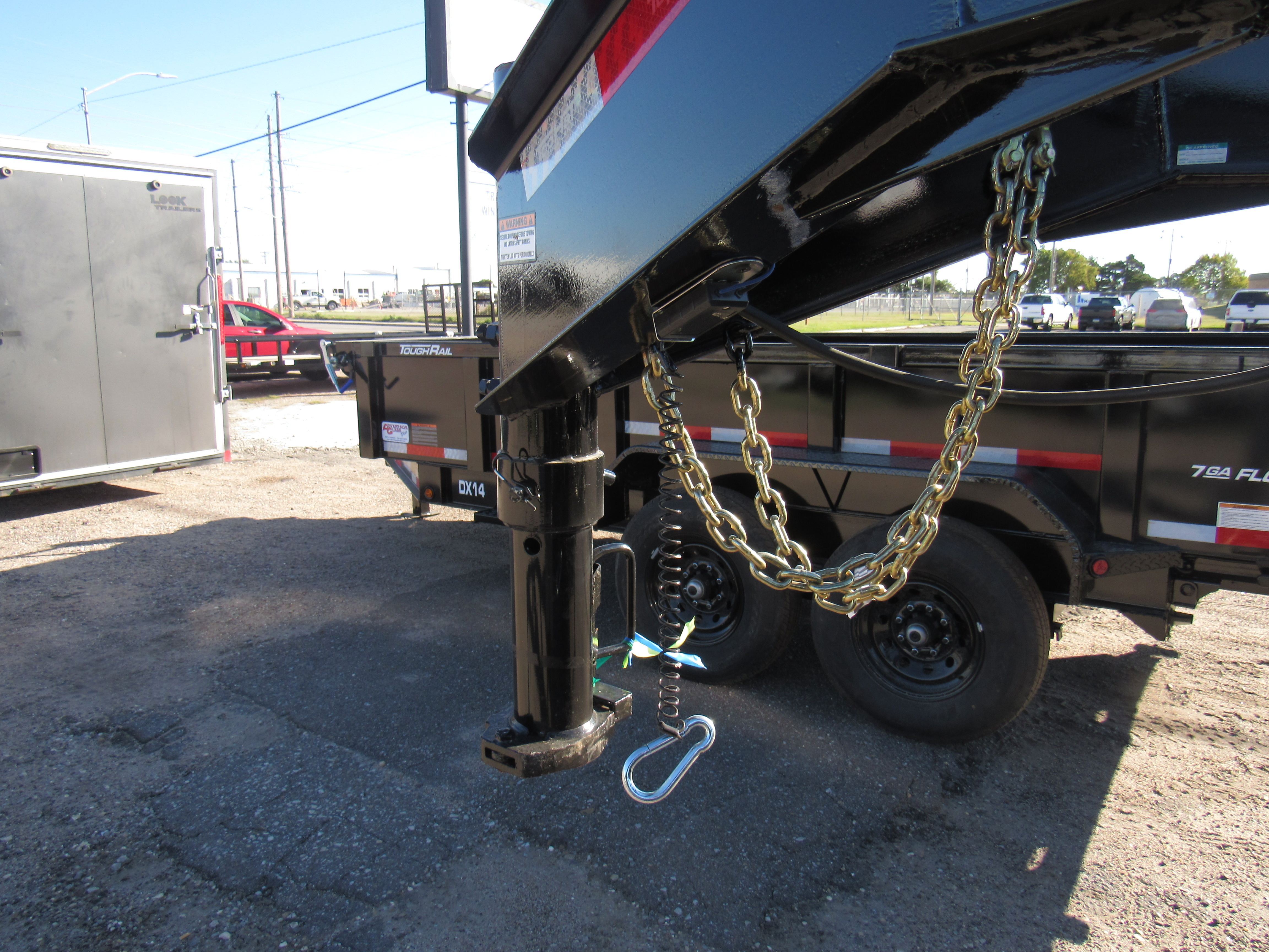 2027 Top Hat Trailers GOOSENECK LOW PROFILE DUMP 140 Gooseneck Trailer