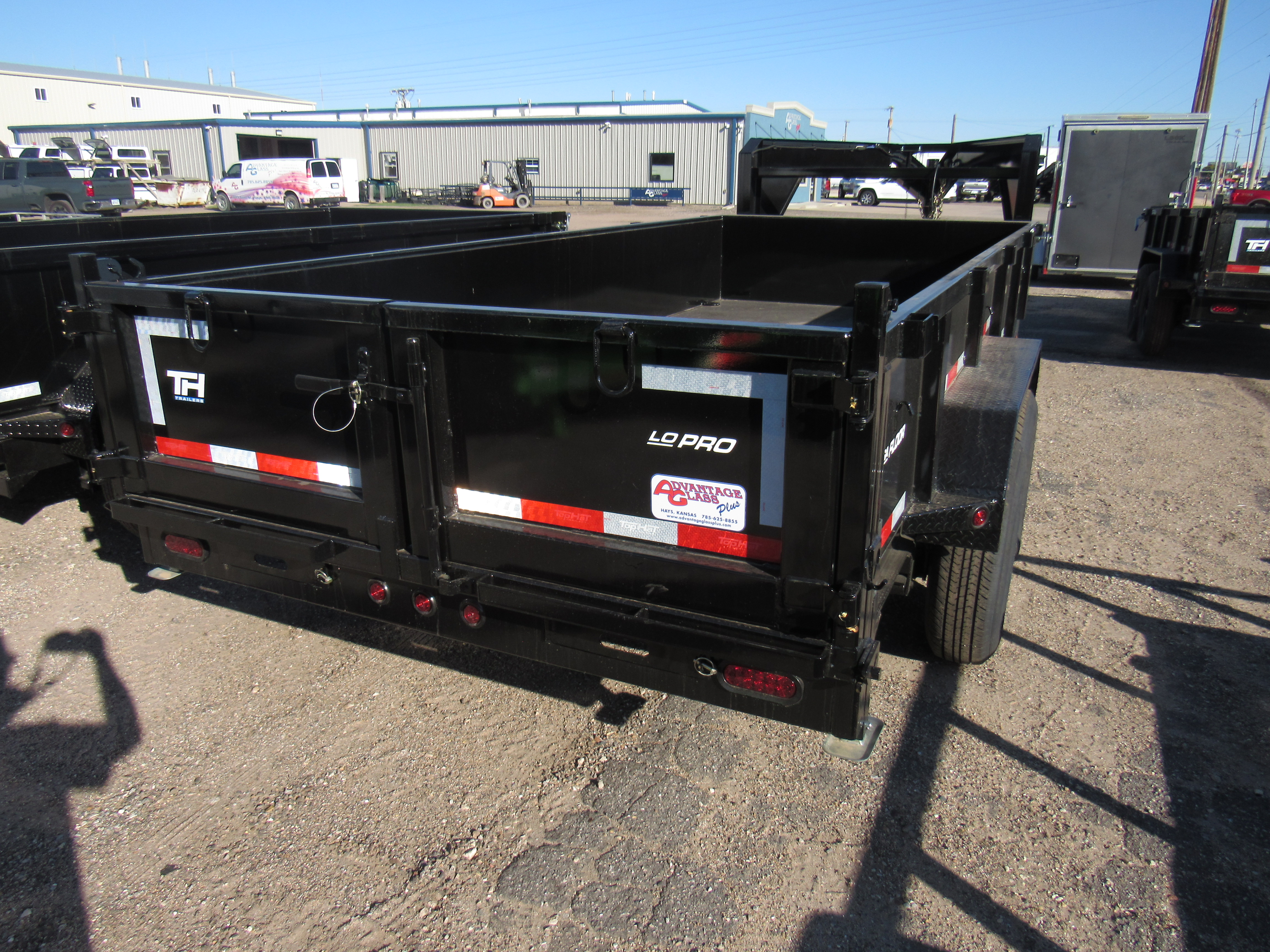 2027 Top Hat Trailers GOOSENECK LOW PROFILE DUMP 140 Gooseneck Trailer