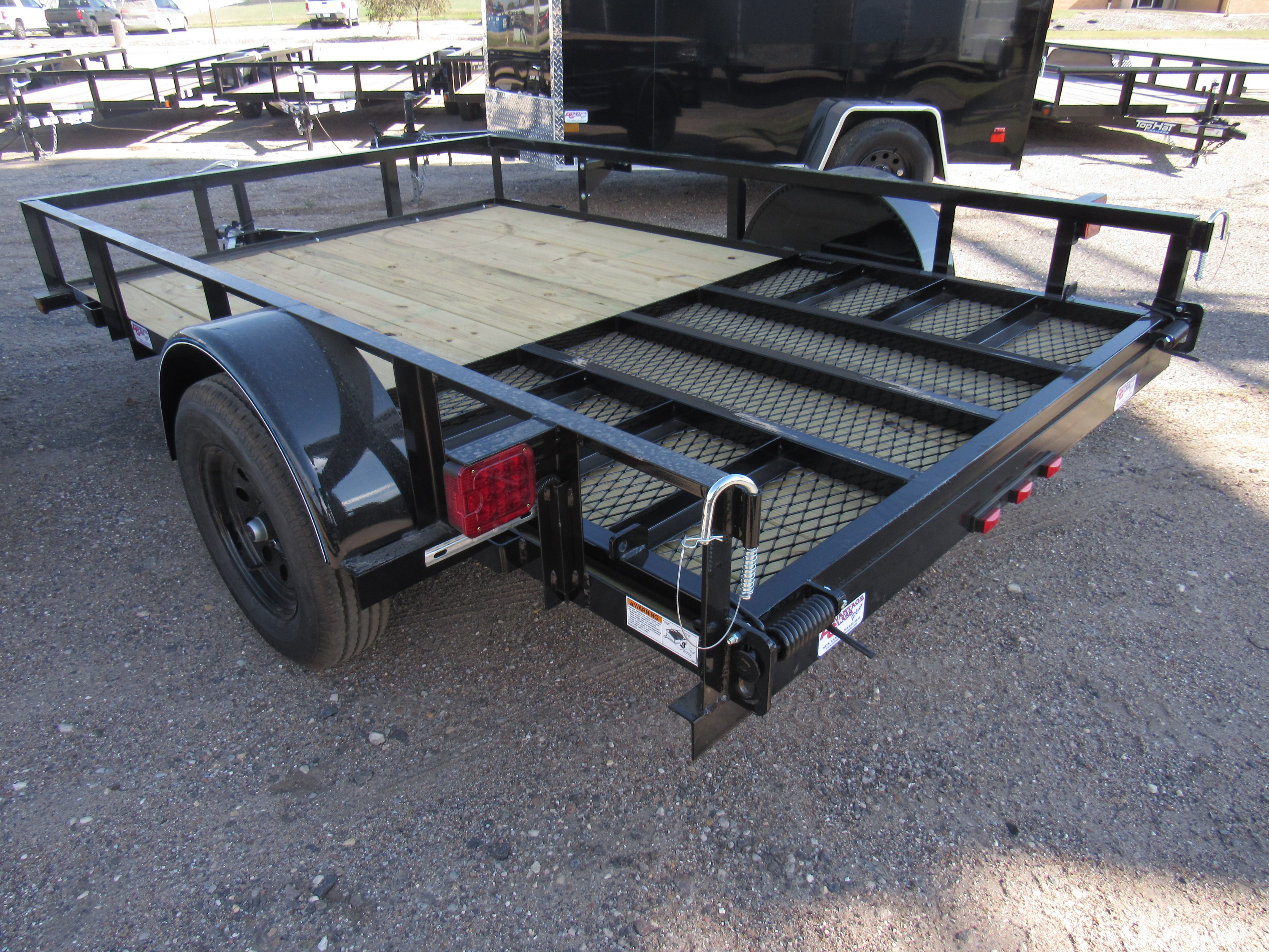 2027 Top Hat Trailers DERBY SR ANGLE Utility Trailer