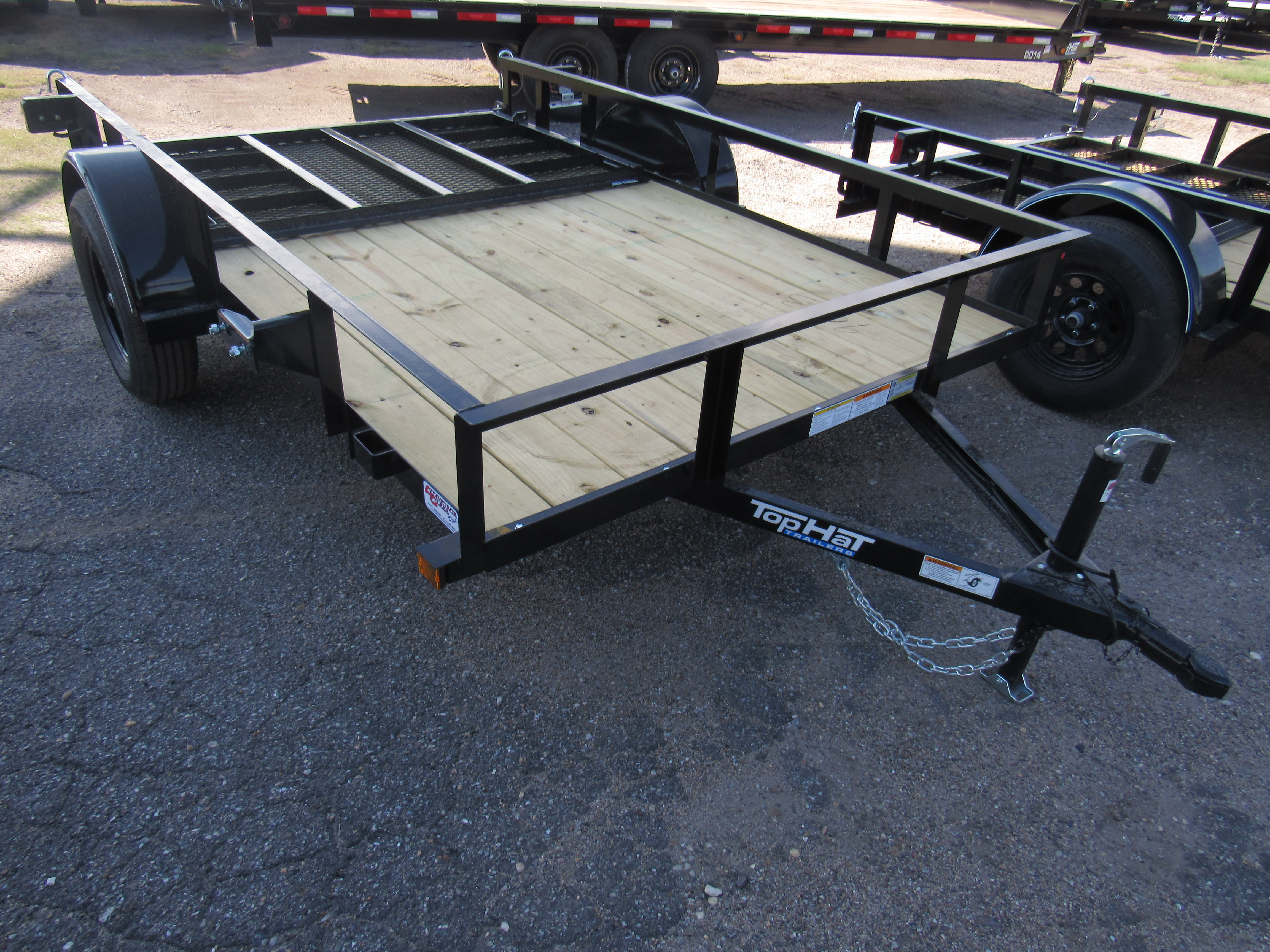 2027 Top Hat Trailers DERBY SR ANGLE Utility Trailer