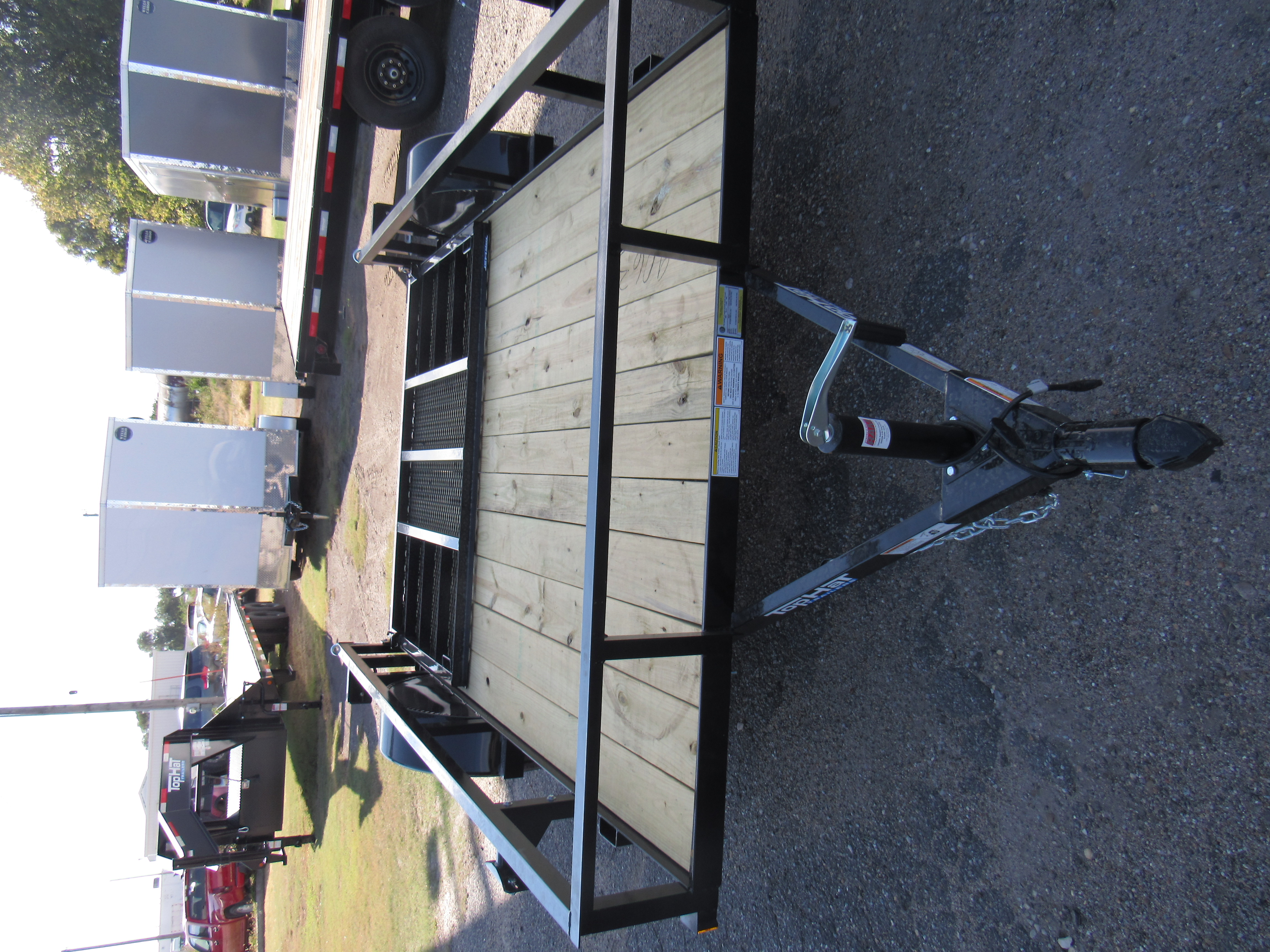 2027 Top Hat Trailers DERBY SR ANGLE Utility Trailer
