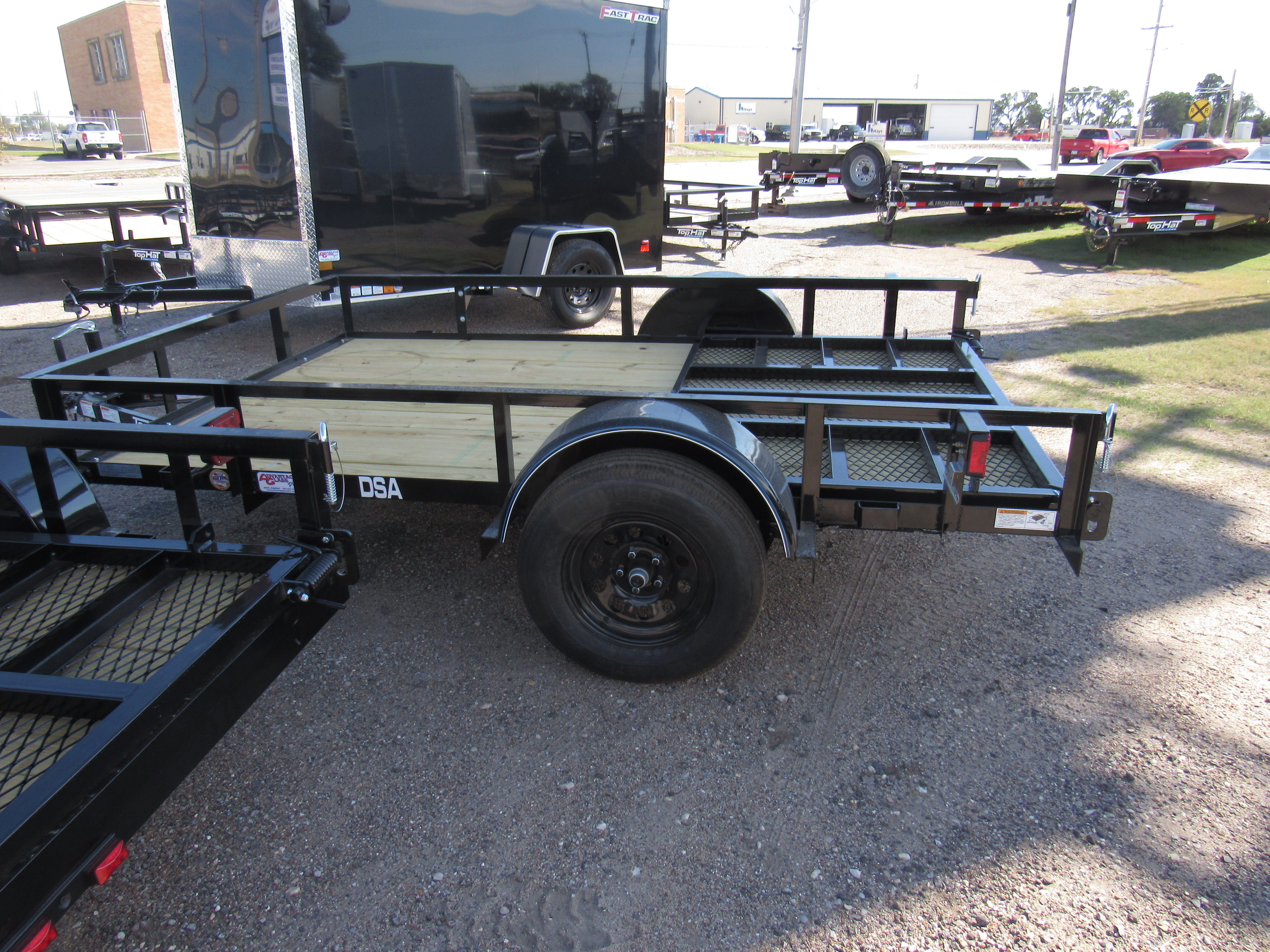 2027 Top Hat Trailers DERBY SR ANGLE Utility Trailer